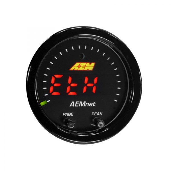 AEM Performance Electronics® - X-Series 2-1/16" AEMnet Can Bus Gauge, Black