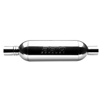 AERO Exhaust® - Turbine XL Series Round Performance Exhaust Muffler with Integrated Resonator