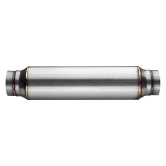 AERO Exhaust® - TR Series 304 Stainless Steel Round Performance Exhaust Resonator