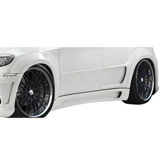 Aero Function® - AF-3 Style Fiberglass Wide Body Front Door Caps (Unpainted)