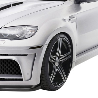 Aero Function® - AF-5 Style Fiberglass Wide Body Front Fenders (Unpainted)