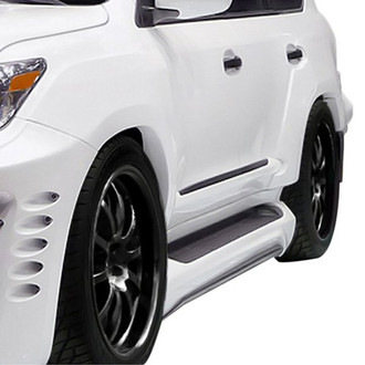 Aero Function® - AF-1 Style Fiberglass Wide Body Side Skirt Rocker Panels (Unpainted)