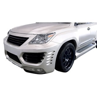 Aero Function® - AF-1 Style Fiberglass Wide Body Front Fenders (Unpainted)