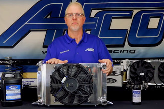 AFCO® - Scirocco Style Drag Racing Radiators