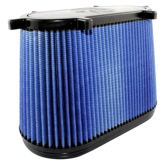 aFe® - Magnum Flow® Pro 5R Oval Straight Blue Air Filter