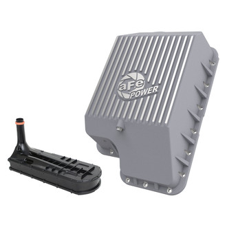aFe® - POWER Street Series Transmission Pan Raw with Machined Fins