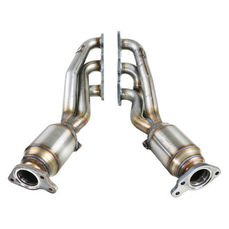 aFe® - Twisted Steel™ 409 SS Long Tube Exhaust Headers with Integrated Catalytic Converter