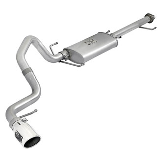 aFe® - Scorpion™ Aluminized Steel Hi-Tuck Cat-Back Exhaust System with Single Side Exit