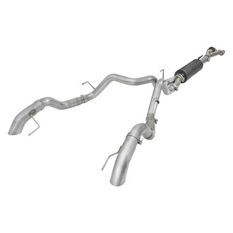 aFe® - Mach Force XP™ 304 SS Hi-Tuck Cat-Back Exhaust System with Split Rear Exit