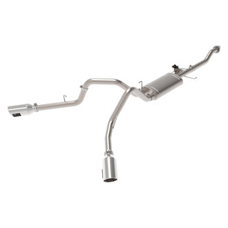 aFe® - Gemini XV™ 304 SS Cat-Back Exhaust System with Split Side Exit
