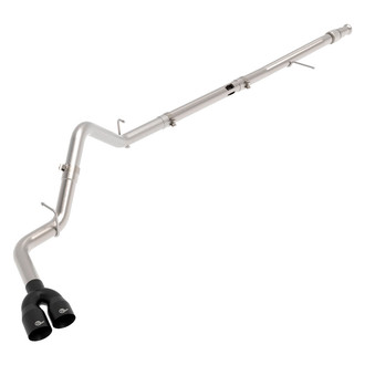 aFe® - Rebel XD Series™ 304 SS DPF-Back Exhaust System with Dual Side Exit