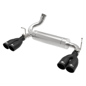 aFe® - Vulcan Series™ 304 SS Axle-Back Exhaust System with Quad Rear Exit