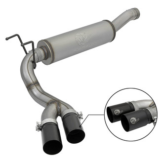 aFe® - Rebel Series™ 409 SS Cat-Back Exhaust System with Dual Side Exit