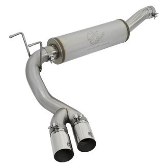 aFe® - Rebel Series™ 409 SS Cat-Back Exhaust System with Dual Side Exit
