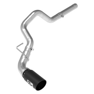 aFe® - Large Bore HD™ 409 SS DPF-Back Exhaust System with Single Side Exit