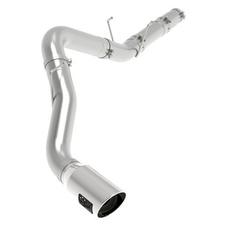 aFe® - Large Bore HD™ 409 SS DPF-Back Exhaust System with Single Side Exit