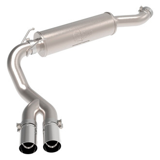 aFe® - Rebel Series™ 409 SS Cat-Back Exhaust System with Dual Side Exit