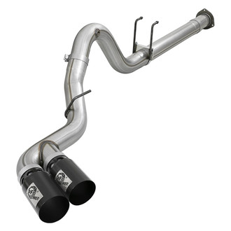 aFe® - Rebel XD Series™ 409 SS DPF-Back Exhaust System with Dual Side Exit