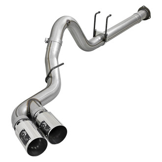 aFe® - Rebel XD Series™ 409 SS DPF-Back Exhaust System with Dual Side Exit