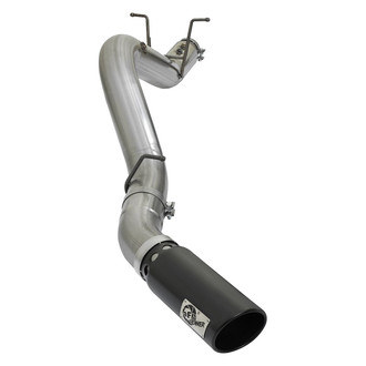 aFe® - Large Bore HD™ 409 SS DPF-Back Exhaust System with Single Side Exit