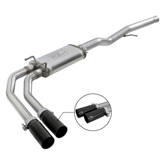 aFe® - Rebel Series™ 409 SS Cat-Back Exhaust System with Dual Side Exit