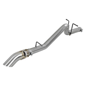 aFe® - Large Bore HD™ 409 SS Hi-Tuck DPF-Back Exhaust System with Single Side Exit