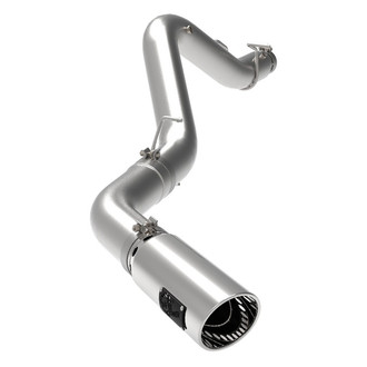 aFe® - Large Bore HD™ 409 SS DPF-Back Exhaust System with Single Side Exit