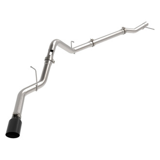 aFe® - Large Bore HD™ 409 SS DPF-Back Exhaust System with Single Side Exit