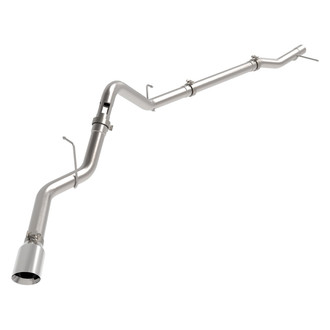 aFe® - Large Bore HD™ 409 SS DPF-Back Exhaust System with Single Side Exit