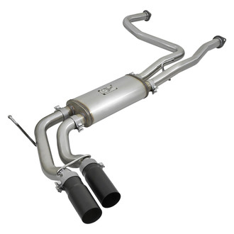aFe® - Rebel Series™ 409 SS Cat-Back Exhaust System with Dual Side Exit