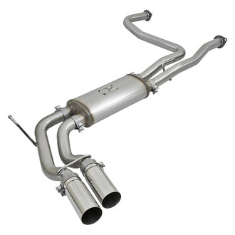 aFe® - Rebel Series™ 409 SS Cat-Back Exhaust System with Dual Side Exit
