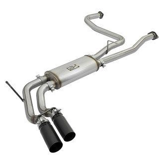 aFe® - Rebel Series™ 409 SS Cat-Back Exhaust System with Dual Side Exit