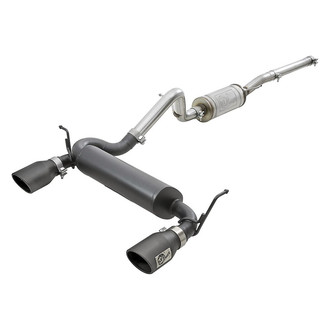 aFe® - Rebel Series™ 409 SS Cat-Back Exhaust System with Split Rear Exit