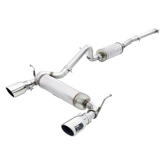 aFe® - Rebel Series™ 409 SS Cat-Back Exhaust System with Split Rear Exit