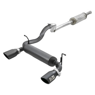 aFe® - Rebel Series™ 409 SS Cat-Back Exhaust System with Split Rear Exit