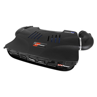 aFe® - Momentum® ST Plastic Black Cold Air Intake System with Pro 5R Blue Filter