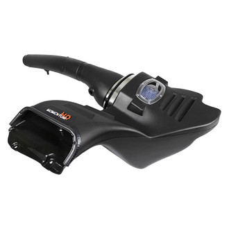 aFe® - Momentum® HD Aluminum Black Cold Air Intake System with Pro 10R Blue Filter