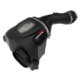 aFe® - Momentum® HD Aluminum Black Cold Air Intake System with Pro Dry S Gray Filter
