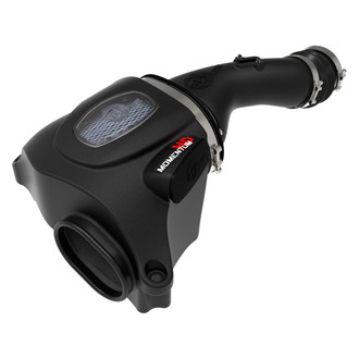 aFe® - Momentum® HD Aluminum Black Cold Air Intake System with Pro 10R Blue Filter