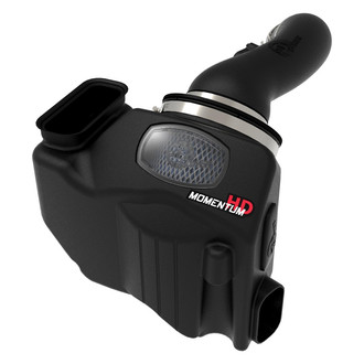 aFe® - Momentum® HD Aluminum Black Cold Air Intake System with Pro 10R Blue Filter