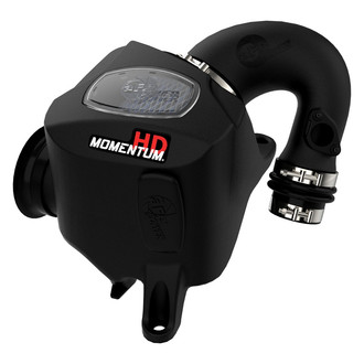 aFe® - Momentum® HD Aluminum Black Cold Air Intake System with Pro 10R Blue Filter