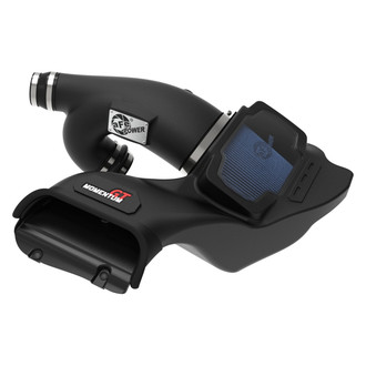 aFe® - Momentum® GT Plastic Black Cold Air Intake System with Pro 5R Blue Filter