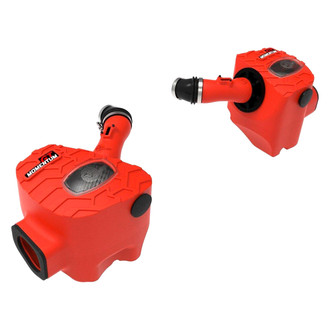 aFe® - Momentum® GT Red Cold Air Intake System with Pro Dry S Gray Filter