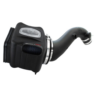aFe® - Momentum® HD Aluminum Black Cold Air Intake System with Pro 10R Blue Filter
