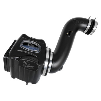 aFe® - Momentum® HD Aluminum Black Cold Air Intake System with Pro 10R Blue Filter