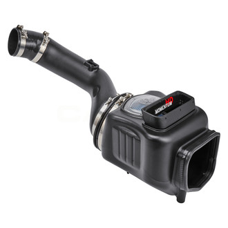 aFe® - Momentum® HD Aluminum Black Cold Air Intake System with Pro 10R Blue Filter