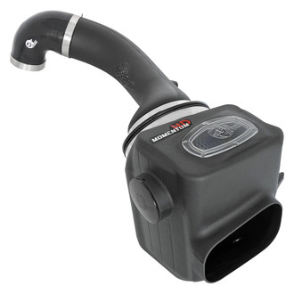 aFe® - Momentum® HD Aluminum Black Cold Air Intake System with Pro 10R Blue Filter