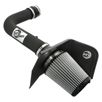 aFe® - Magnum Force® Stage 2 Aluminum Black Cold Air Intake System with Pro Dry S Gray Filter