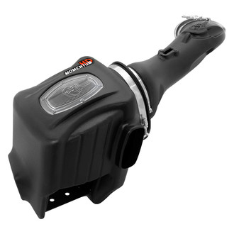 aFe® - Momentum® HD Aluminum Black Cold Air Intake System with Pro Dry S Gray Filter