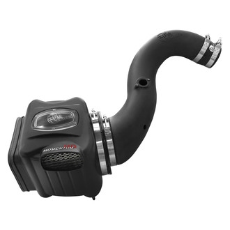 aFe® - Momentum® HD Aluminum Black Cold Air Intake System with Pro Dry S Gray Filter